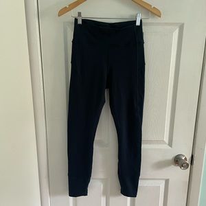 Lululemon leggings, size 6, blue.